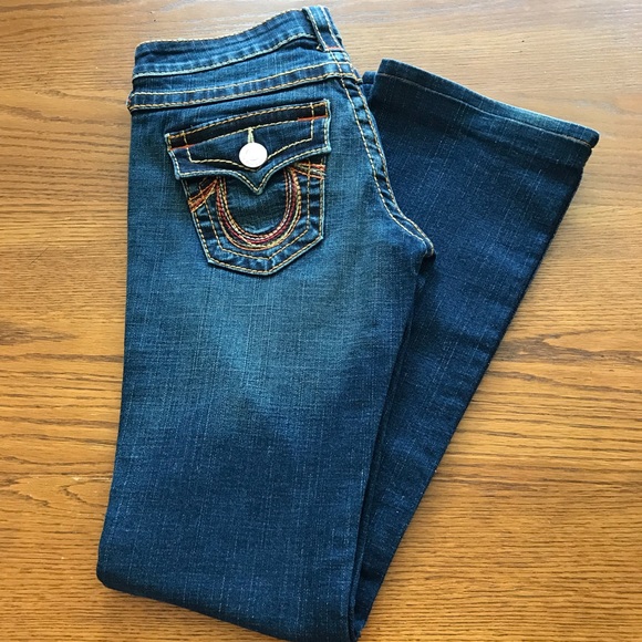 True Religion Rainbow Becky Jeans EUC - Picture 10 of 16